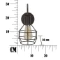 LAMPA ŚCIENNA INDUSTRY -C- 32x14x30 cm MIN 2